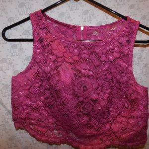 two piece prom pageant dress pink